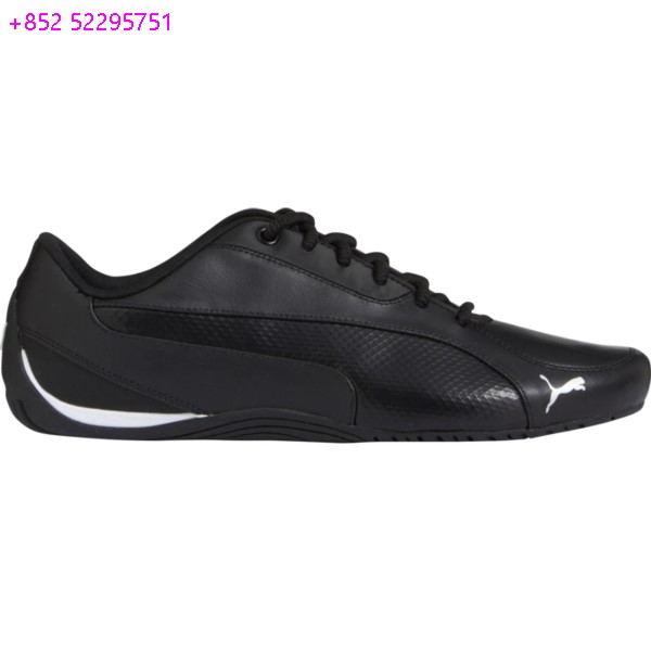 puma noir vernis ruban