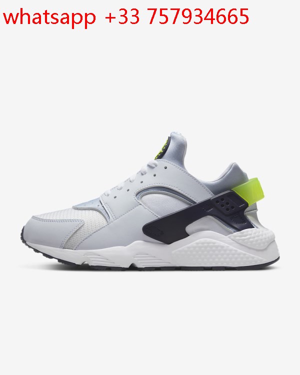 nike huarache homme verte